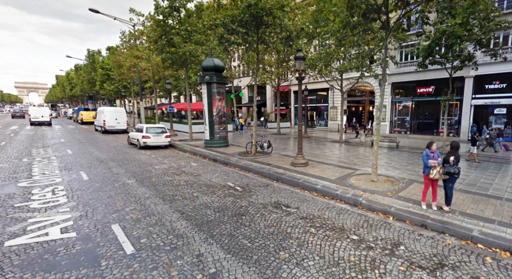 Le quartier des Champs-Élysées à Paris — Echografilm — Echografilm Paris